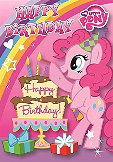 Download 632+ My Little Pony Birthday Card for Cricut